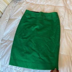 Banana republic emerald pencil skirt